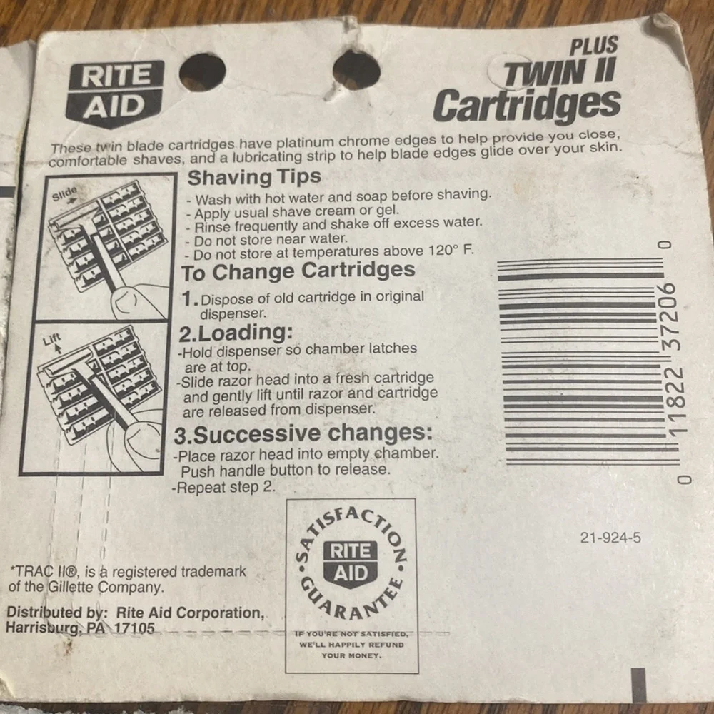 Twin II Plus Cartidge Bundle Refills Vintage NWT